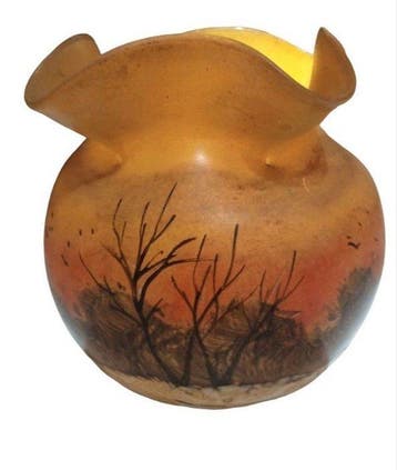 François-Théodore Legras - Vase - Verre