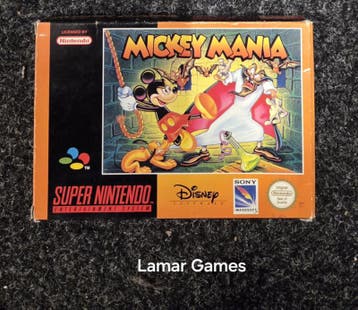 Mickey Mania (SNES tweedehands game), Ophalen of Verzenden