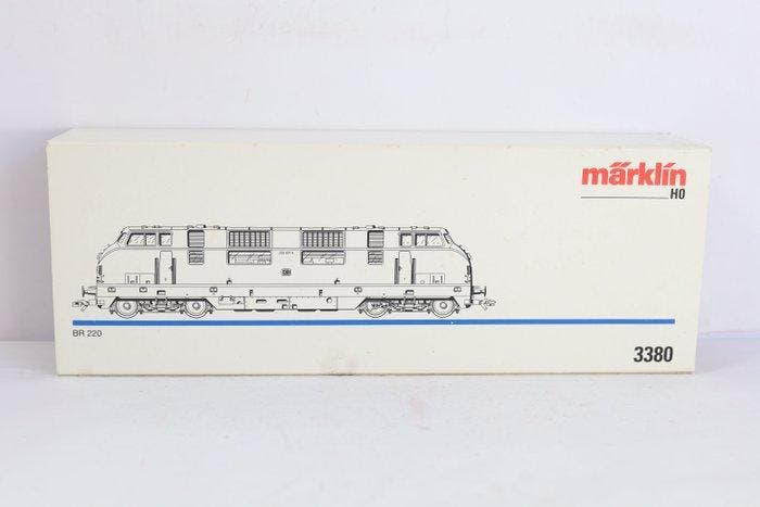Märklin H0 - 3380 - Diesellocomotief (1) - BR 220 - DB, Hobby & Loisirs créatifs, Trains miniatures | HO