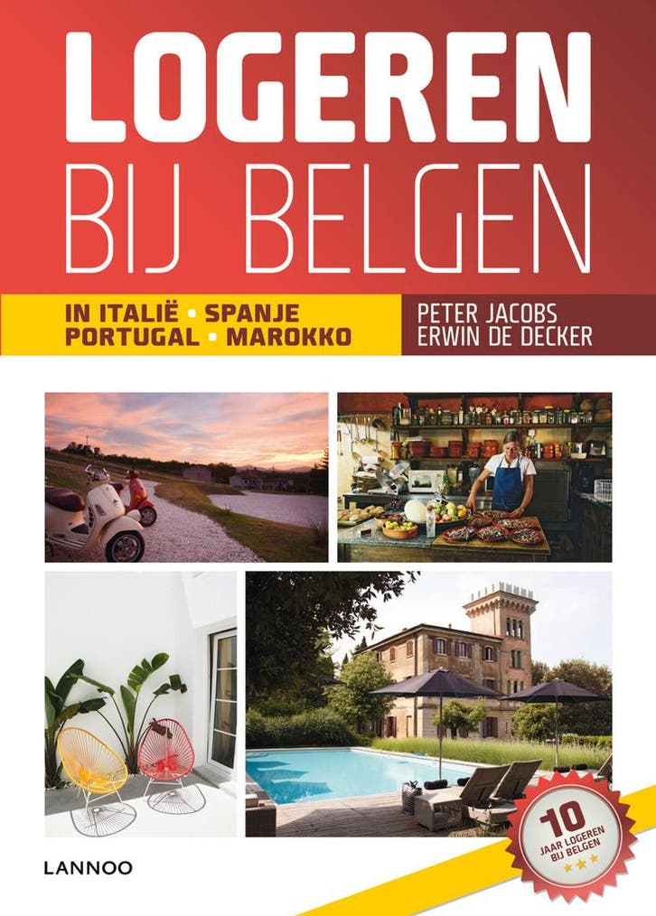 Logeren bij Belgen in Italië, Spanje, Portugal, Marokko /, Livres, Guides touristiques, Envoi