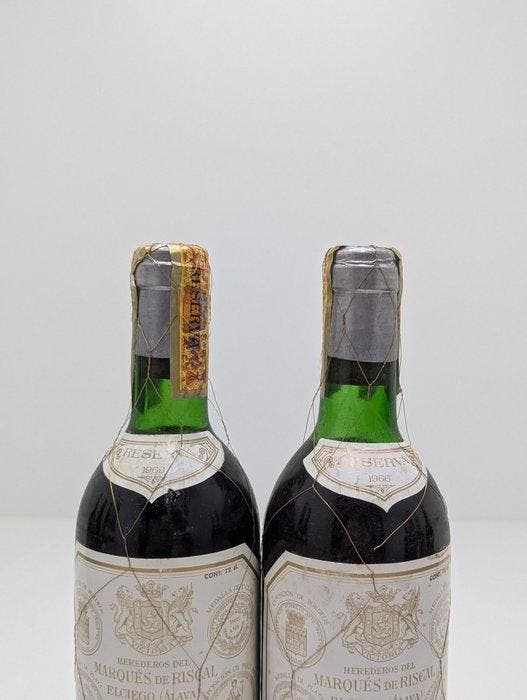 1966 Herederos del Marqués de Riscal - Rioja Reserva - 2, Collections, Vins