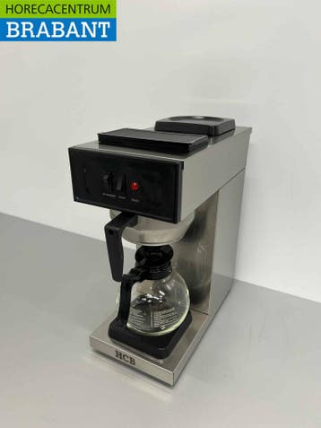 HCB RVS Koffiemachine Koffieautomaat met kan 1,8 liter 230V, Zakelijke goederen, Ophalen of Verzenden, Nieuw in verpakking