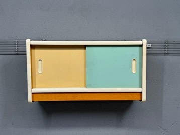 Armoire - Bois - Armoire murale des années 1970