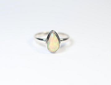 Ethiopisch opaal / Welo-opaal ring / nieuw- 2.66 g - (1)