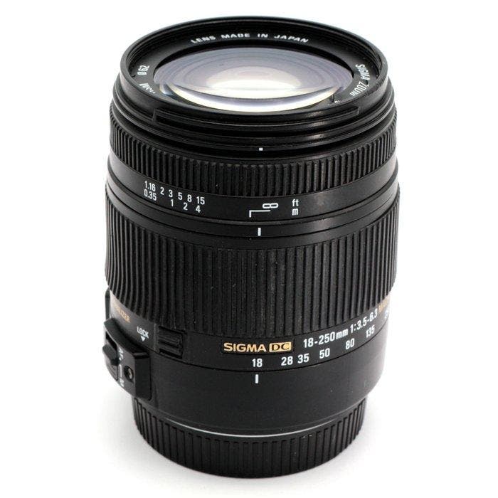 Sigma 18-250mm F/3.5-6.3 DC MACRO OS HSM voor Canon Zoomlens, TV, Hi-fi & Vidéo, Appareils photo numériques