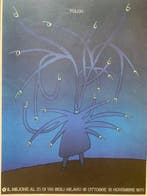 Jean Michel Folon - 8 X posters 1977, Antiek en Kunst