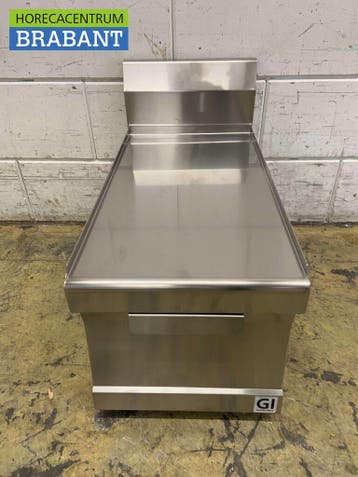 RVS Gastro-Inox Werkunit Neutraal Blind unit met lade 30 cm, Ophalen of Verzenden