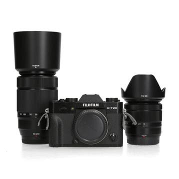 Fujifilm X-T20 - <500 kliks - 1 jaar garantie, Ophalen of Verzenden, Zo goed als nieuw, Fujifilm