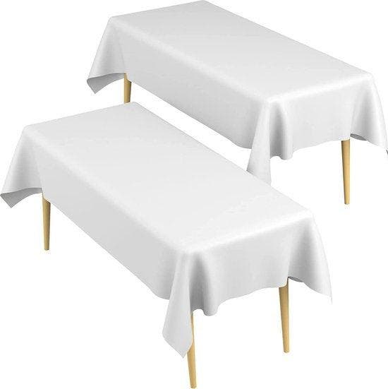2dekans | Partizzle 2x Plastic Wegwerp Tafelkleed - Bride to, Maison & Meubles, Cuisine | Linge de cuisine, Enlèvement ou Envoi