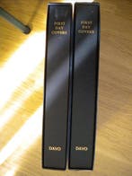 België - Twee mooie albums davo Luxe ouatiné, first day, Gestempeld