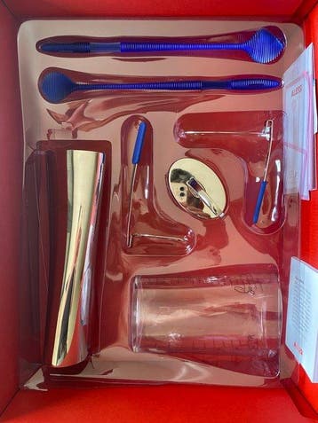 Alessi - Ron Arad - Cocktailshaker (4) - RA10SET - Staal -