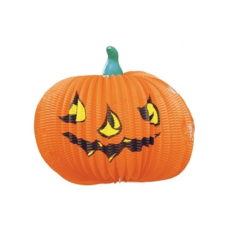 Halloween Pompoen Lampion 36cm, Hobby en Vrije tijd, Feestartikelen, Nieuw, Verzenden