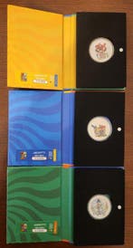 Italië. 5 Euro 2024 Jacovitti (3 coins) (Zonder, Postzegels en Munten