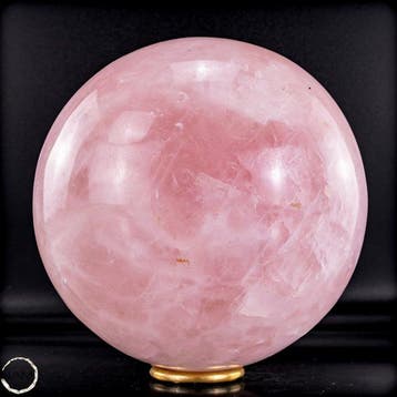 Natuurlijke rozenkwartsbol uit Brazilië- 4584.16 g