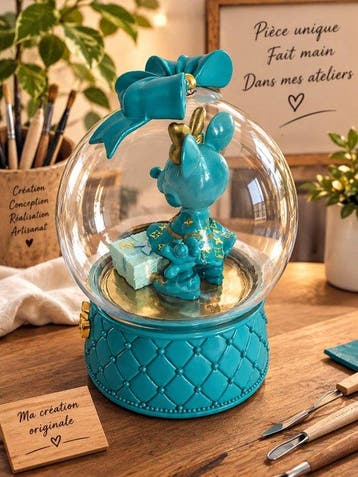 Artheos - Kerstballen - Minnie Mouse - Composiet - XL Louis