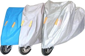 2dekans | Motorhoes Waterdicht - zilver - Winddicht -, Ophalen of Verzenden
