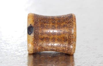 Antiek Boeddhistisch Heilig Chinees handgemaakt kralenamulet
