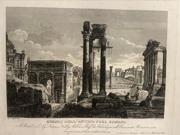 Italië - Rome // Het Forum Romanum; Gaetano Cottafavi, Nieuw