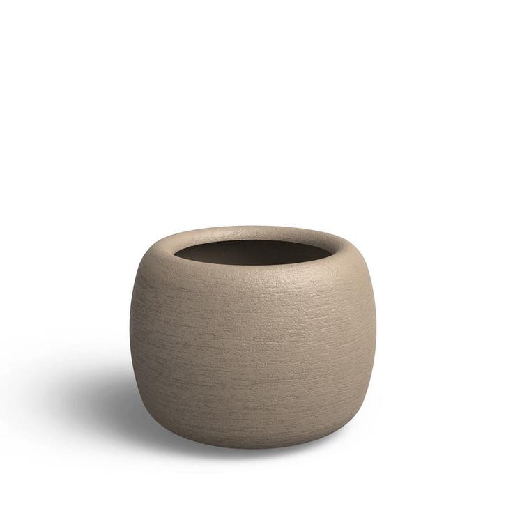 Sand (STONE 511), Tuin en Terras, Bloembakken en Plantenbakken, 60 cm of meer, 60 tot 100 cm, Tuin, Rond, Nieuw, Beton