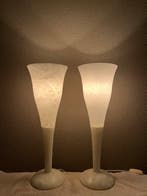 A. Pegasam - Lampe de table - Albâtre - Deux lampes de table