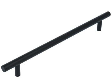 Greep Basics LBTM-192 Mat RVS/Zwart 192 mm, Huis en Inrichting, Ophalen of Verzenden, Nieuw