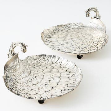 Art-Nouveau - Fruits-de-mer schalen Wilhelm Binder - Schaal
