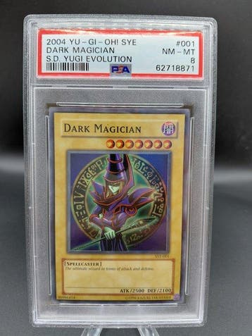 Konami Graded card - Yu-Gi-Oh! - Dark Magician SYE-001 Foil, Nieuw
