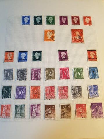Monde 1897/1995 - Intéressant ensemble de timbres de, Postzegels en Munten, Gestempeld