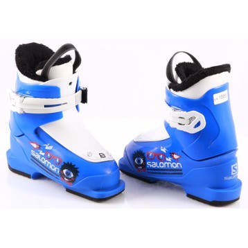 25 26 27 28 29 kinder skischoenen SALOMON T1 Race, blue/whit, Sport en Fitness, Verzenden, Gebruikt, Salomon