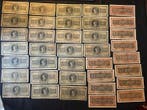 Griekenland. - 100 banknotes - various dates (Zonder, Postzegels en Munten