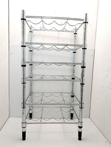 IKEA - Wijnrek - Staal - 24 flessen 92 cm