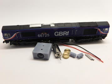 Micromotor NDA005C Dapol Class 66 – oude modellen met, Overige merken, Gelijkstroom, Verzenden, Overige typen