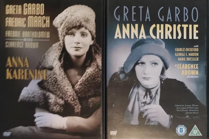 Anna Christie + Anna Karenine (Greta Garbo) Gratis verzenden, Cd's en Dvd's, Dvd's | Tv en Series, Zo goed als nieuw, Overige genres