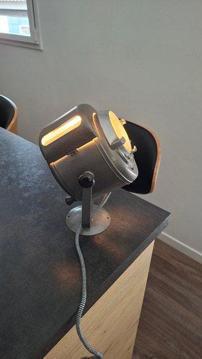 Cremer Paris - Bureaulamp - Glas, Metaal, Antiek en Kunst, Antiek | Verlichting