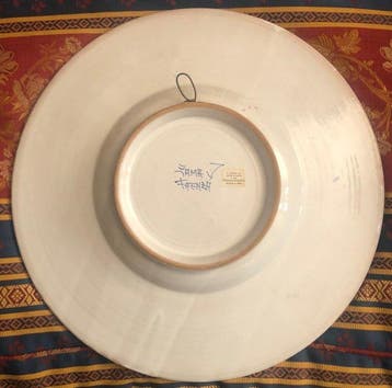 Schotel - Terracotta - 1930/40 - Faenza, Antiek en Kunst, Antiek | Glaswerk en Kristal