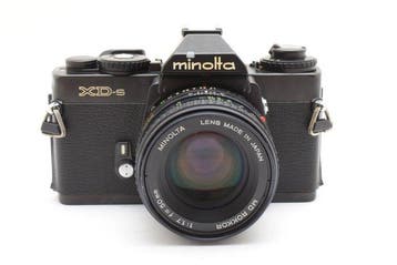 Minolta XD-s black + MD 1.7/50mm | Single lens reflex camera