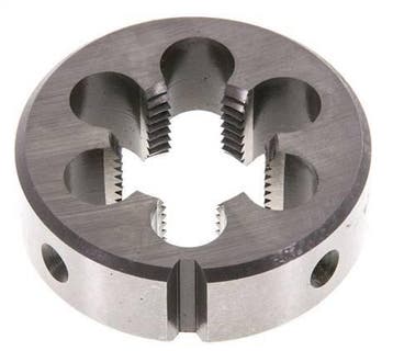 Filière ronde DIN EN 22568 Filetage fin M 20x1.50, Verzenden