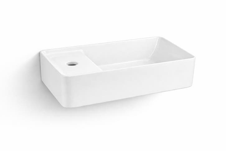 SALE - Ludvik 43 - Glans wit - Toiletfontein -, Doe-het-zelf en Bouw, Sanitair, Nieuw, Ophalen of Verzenden