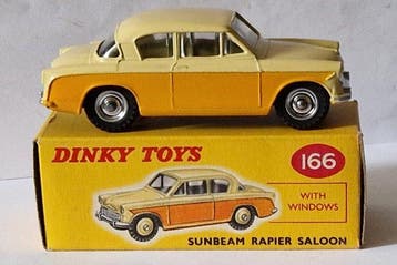 Dinky Toys - Modelauto - Sunbeam Rapier Saloon - Scarcer
