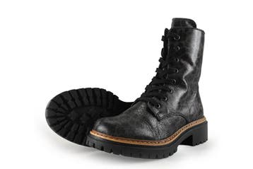 Rieker Veterboots in maat 37 Bruin, Kleding | Dames, Schoenen, Bruin, Verzenden, Overige typen, Zo goed als nieuw