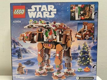 Lego Set - 40806 - Star Wars - (Sealed) Gingerbread AT-AT, Nieuw