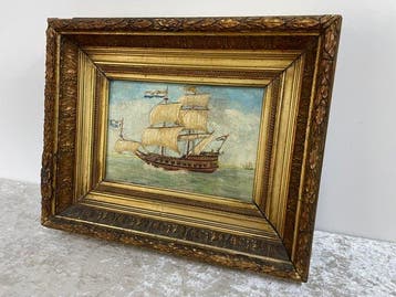Décoration murale - Oud Zeilschip op Zee - dans la liste