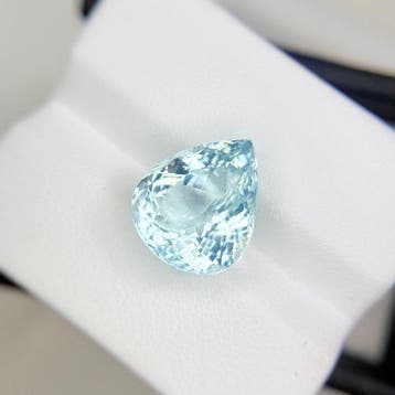 Zonder minimumprijs - 1 pcs Blauw Aquamarijn - 10.53 ct -, Handtassen en Accessoires, Nieuw