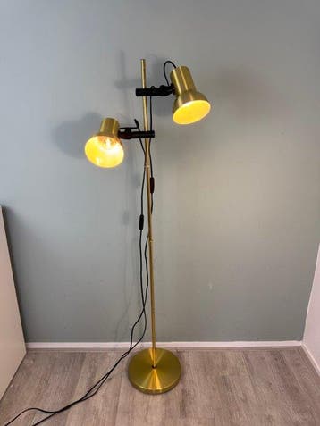 Uplighter vloerlamp - Vintage Deens Design Vloerlamp - Mid