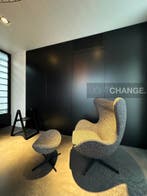 Fritz Hansen EGG Chair + Footstool, stof of leder NIEUW -50%, Maison & Meubles