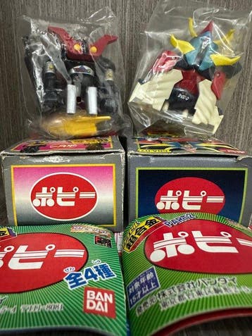 Bandai - Speelgoed robot Mazinger Z, Brave Raideen -