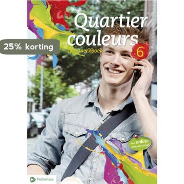 Quartier couleurs 6 Leerwerkboek (incl. Pelckmans Portaal), Boeken, Verzenden, Zo goed als nieuw