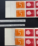 Nederland 1964 - Postzegelboekjes met smalle en brede, Postzegels en Munten, Gestempeld