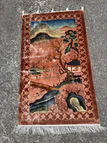 Soie chinoise - Tapis - 152 cm - 92 cm, Nieuw