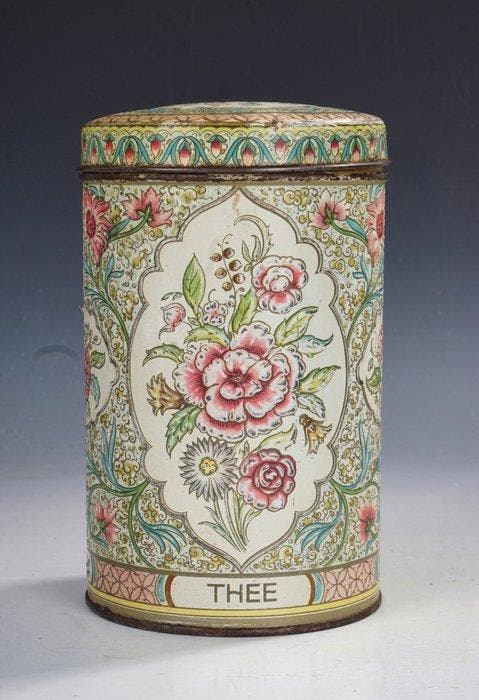 Firma Bekkers • Dordrecht (Attrib.) - Blikken doos -, Antiek en Kunst, Kunst | Designobjecten